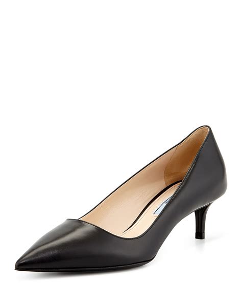 prada pumps sale|Prada low heel pumps.